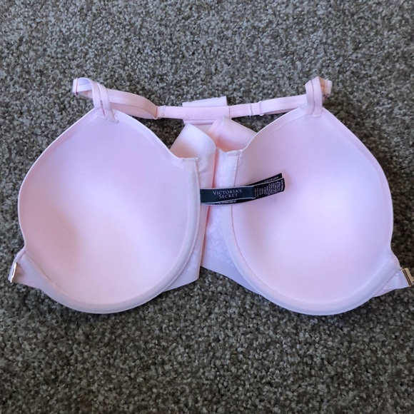 SOLD Pink VS Perfect Coverage Lined Racerback Bra - Picture 5 of 5
